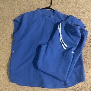 Limited edition **Denim** figs scrubs set no longer available